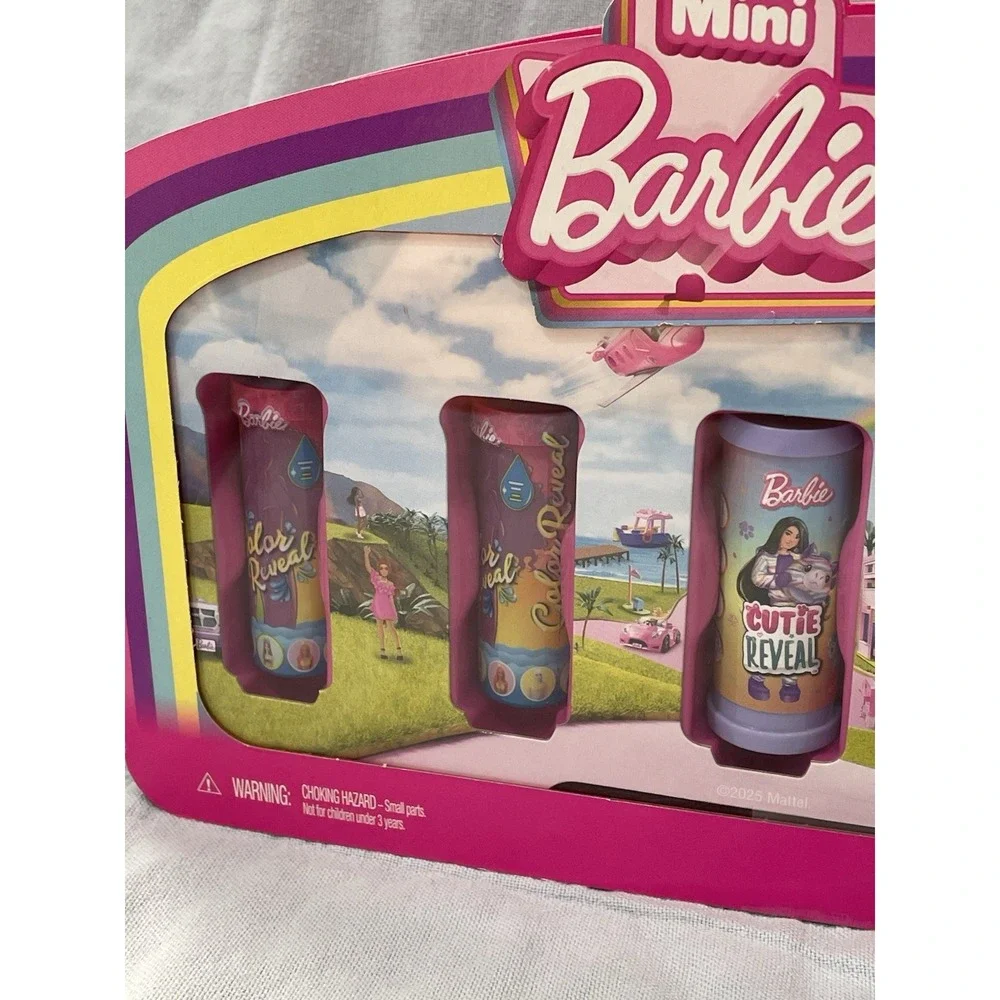 NEW Barbie Mini Barbieland‎ 5-Pack Pop Cutie & Color Reveal 1.5